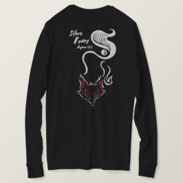 Camiseta Raposas prateadas LS feminino