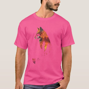 Camiseta Raposas Raposa Floresta Animal Natureza Animais Fl