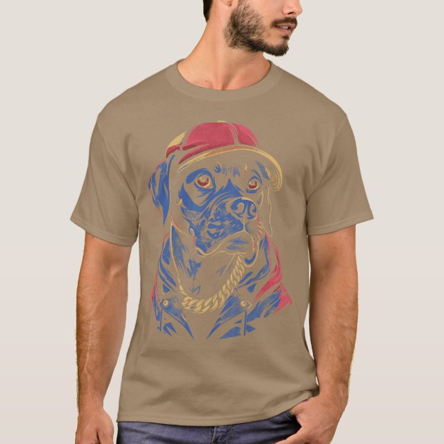 Camiseta Rapper de Cães (Frente)