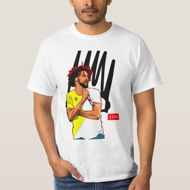 Camiseta Rapper J Cole (Frente)