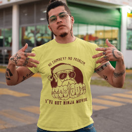Camiseta Rapper Papai Noel: Batidas e Presentes