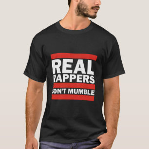 Camiseta Rappers Verdadeiros Não Mumbem Rap de Salto de Sal