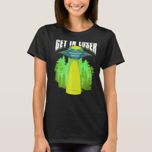 Camiseta Rapto Da Alienígena De Ficção Científica Ufo Da Al