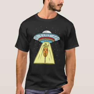 Camiseta Rapto da Rainha dos Cães de Milho Ufo