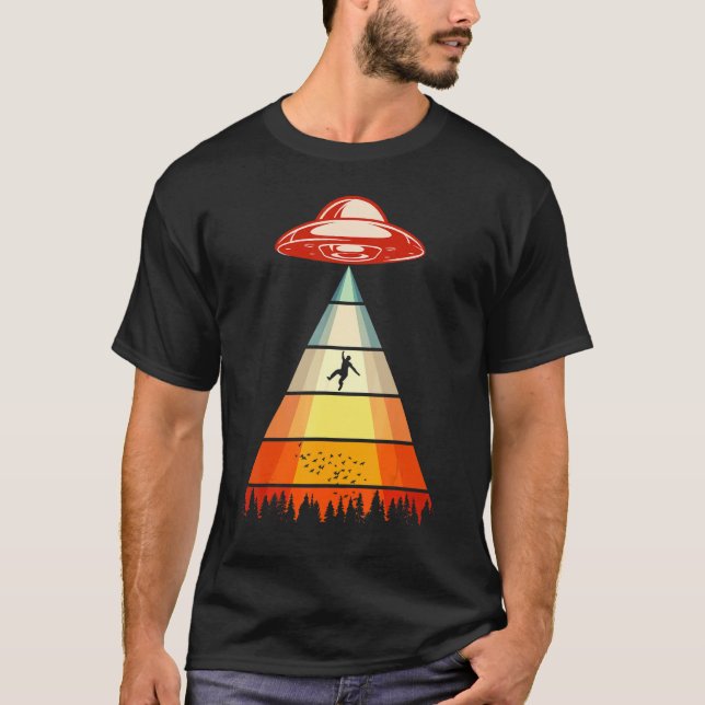 Camiseta Rapto De Alienígena Ufo (Frente)
