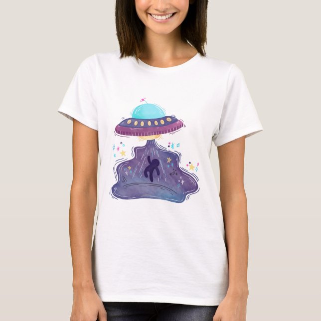 Camiseta rapto de alienígenas (Frente)