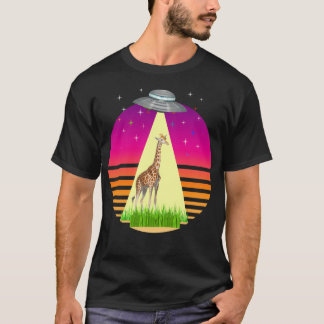 Camiseta Rapto De alienígenas De Girafa