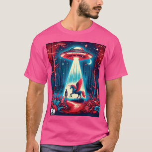 Camiseta Rapto De Unicórnio Por Ufo Epicenter