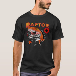 Camiseta Raptor do Mundo Fantasma essencial