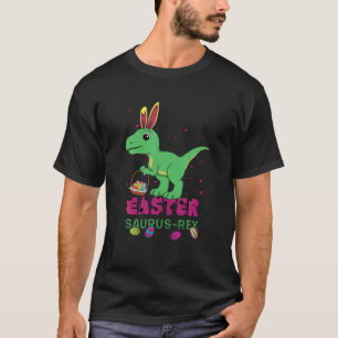 Camiseta Raptor Kawaii Dinossaur Cony Ovo Felz pascoa
