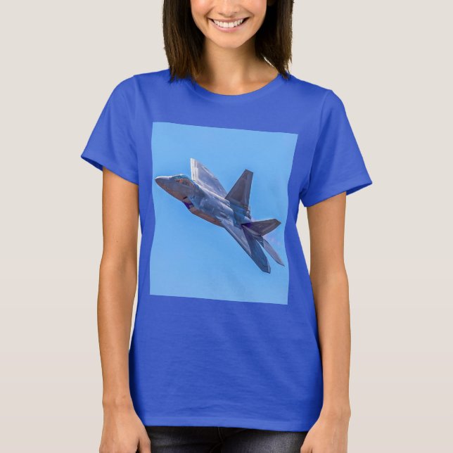 Camiseta Raptor Martin F-22A Lockheed (Frente)