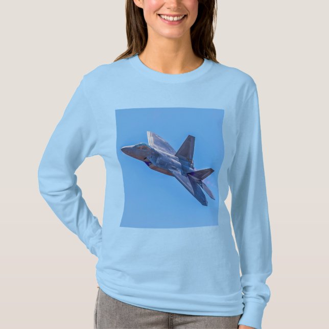 Camiseta Raptor Martin F-22A Lockheed (Frente)