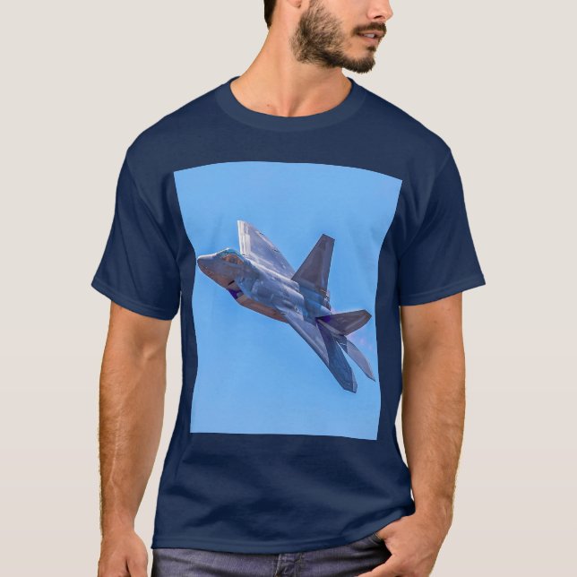 Camiseta Raptor Martin F-22A Lockheed (Frente)