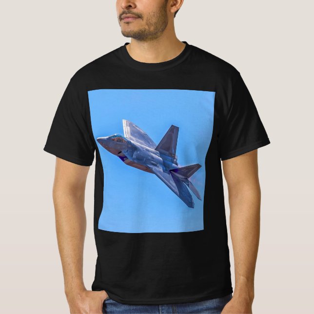 Camiseta Raptor Martin F-22A Lockheed (Frente)
