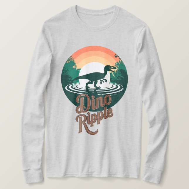 Camiseta Raptor Ripple (Frente do Design)
