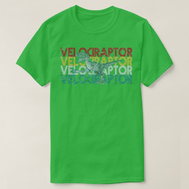 Camiseta Raptor Velociraptor Dinossaur1 (Frente do Design)