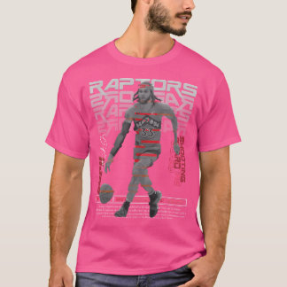 Camiseta Raptores de arte de basquetebol Gary Trent Jr