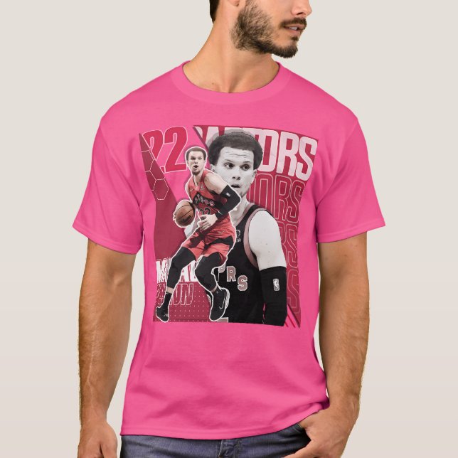 Camiseta Raptores de edição de basquetebol Malachi Flynn (Frente)