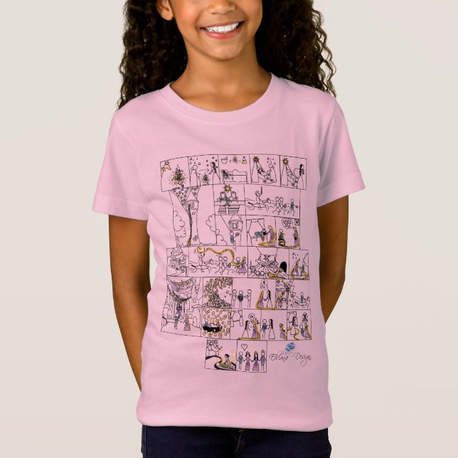 Camiseta Rapunzel (Frente)