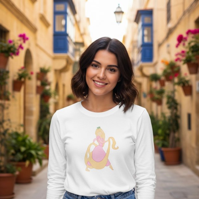 Camiseta Rapunzel (Criador carregado)