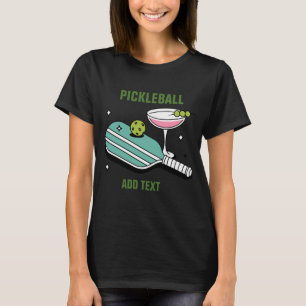Camiseta Raque de Pickleball e Coquetel