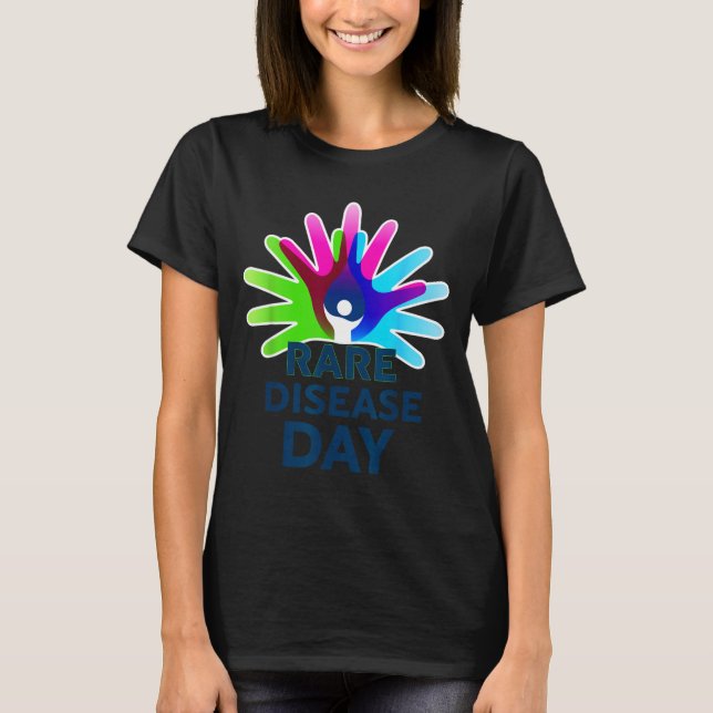Camiseta Rare Disease Awareness Shirt - Rare Disease Day 20 (Frente)