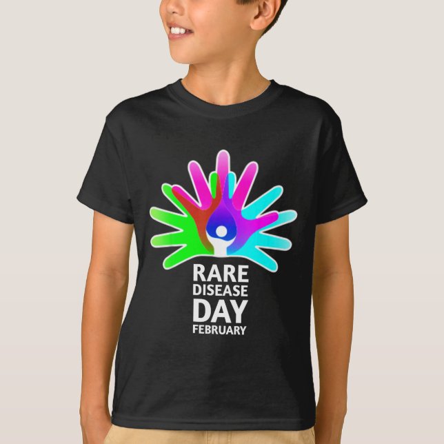 Camiseta Rare Disease Awareness Shirt - Rare Diseases Day 2 (Frente)