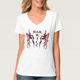 Camiseta RaRick Women White V-Shirt