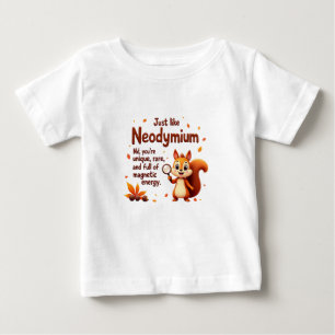 Camiseta Raros Como Neodímio - Ação de Graças de Esquilo Bo
