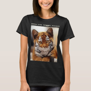 Camiseta Raros Gatos Criam o Toyger Kitten para Gato e Tigr