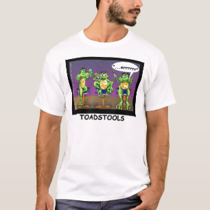 Camiseta Rãs Preguiçosas também conhecidas como Cogumelos P