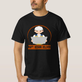 Camiseta RASCUNHO, projeto para engenharia