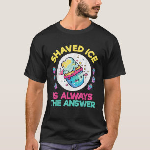 Camiseta Raspadinha de gelo  Funny Hawaiian Shave Sorvete d