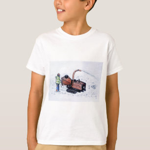 Camiseta Raspadora de madeira de Timberwolf