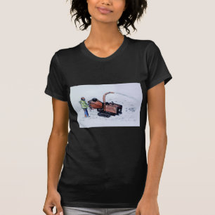 Camiseta Raspadora de madeira de Timberwolf