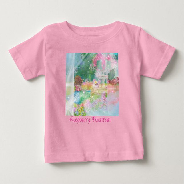 Camiseta Raspberry Fountain Baby Tshirt (Frente)