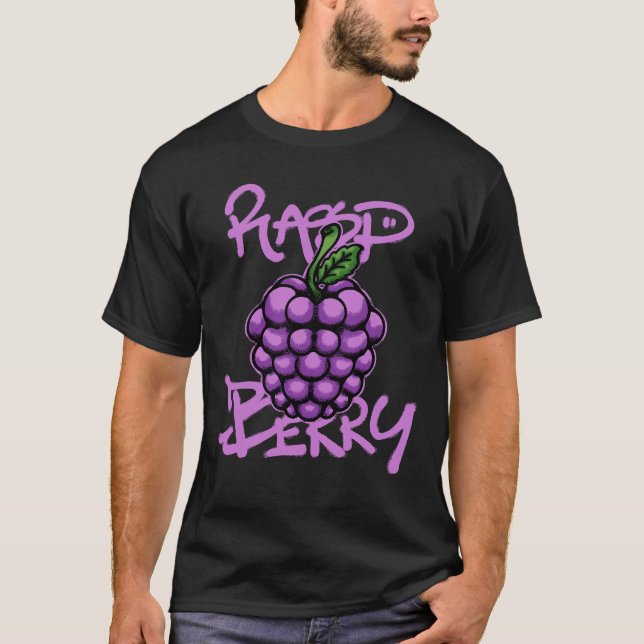 Camiseta Raspberry streetwear (Frente)