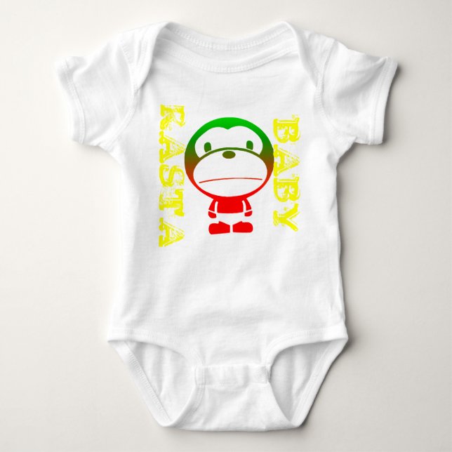 CAMISETA RASTA BABY (Frente)