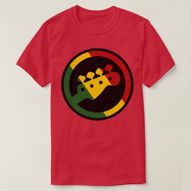 Camiseta Rasta bass (Frente do Design)