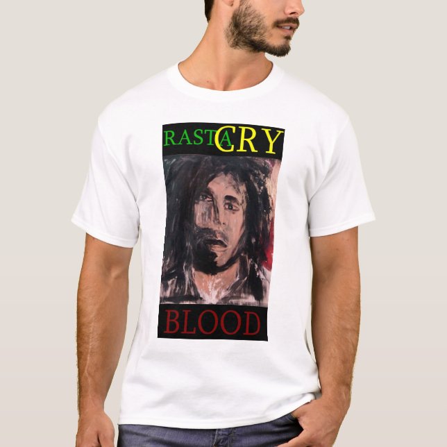 CAMISETA RASTA CHORA SANGUE (Frente)