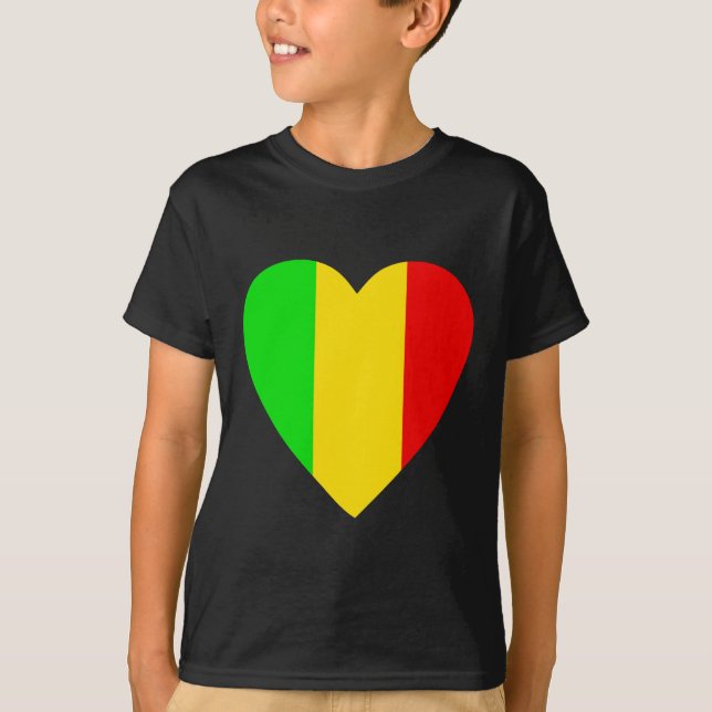 Camiseta Rasta coloriu o coração (Frente)