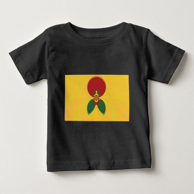 Camiseta Rasta Colors Abstrato Art Impressão (Frente)