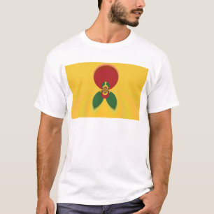 Camiseta Rasta Colors Abstrato Art Impressão