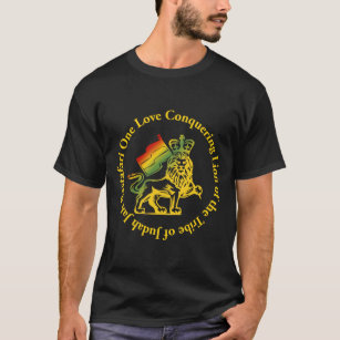Camiseta Rasta Conquistando Leão