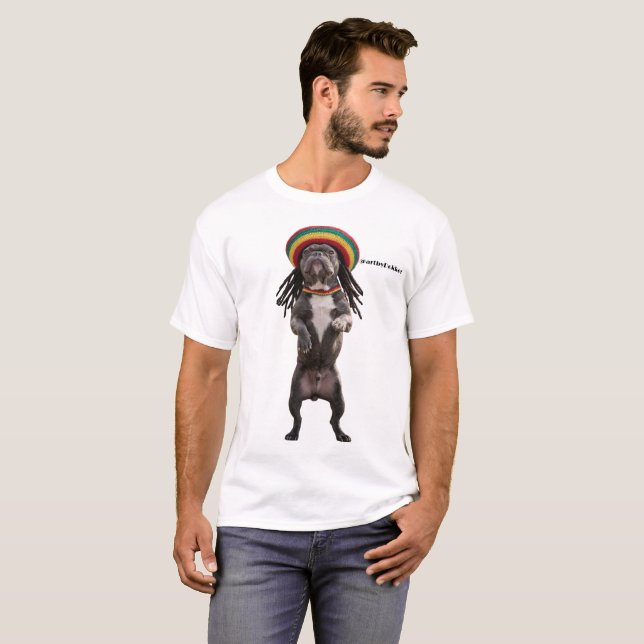 Camiseta Rasta Q por @artbyDokker (Frente Completa)