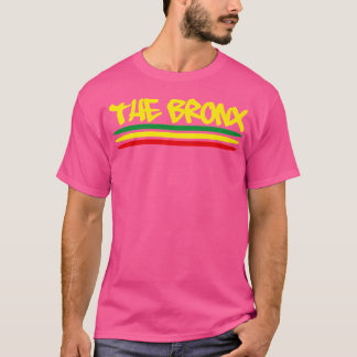 Camiseta Rasta Reggae de Bronx Nova York Hip Hop do Grafite