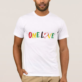 Camiseta Rasta Reggae Jamaican Pride One Love