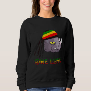 Camiseta Rasta Rhino Reggae One Love Rastafarian Roots Jama
