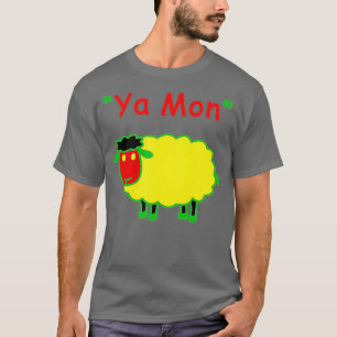 Camiseta Rasta Sheep Ya Mon Funny