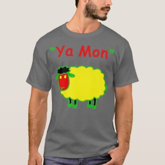 Camiseta Rasta Sheep Ya Mon Funny
